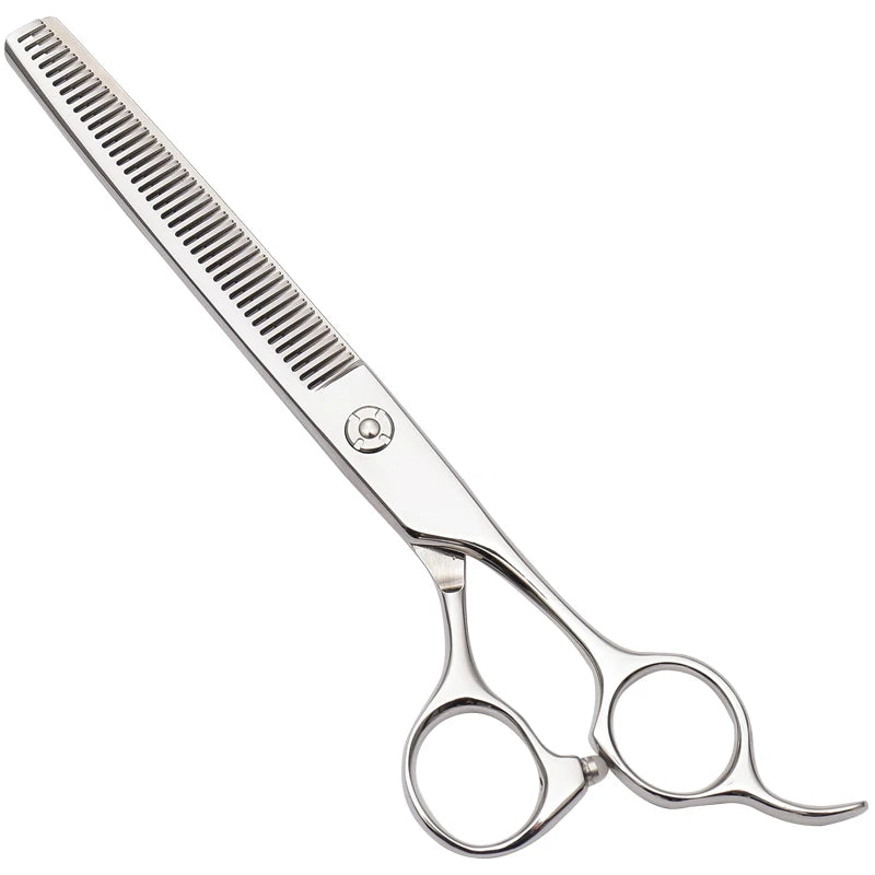 AF-7040V Dog Grooming Thinning Blending Scissor Ergonomic Pet Thinner 7inch China Stainless Steel 440C Blender Shears 40T 61HRC