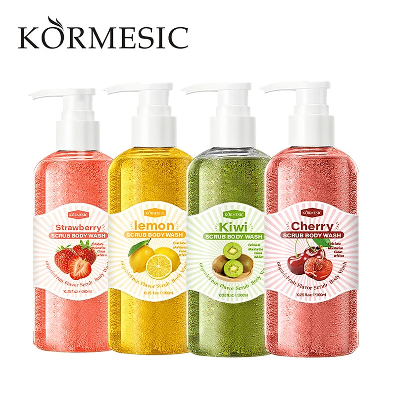 OEM ODM Private Label KORMESIC Moisturizing Fragrance Bath Salt Body Wash Shower Gel