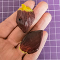 Mini Resin Sweet Potato Figurines for DIY Crafts Jewelry Accessories Home Decor Family and Friends Gifts DIY Crafts