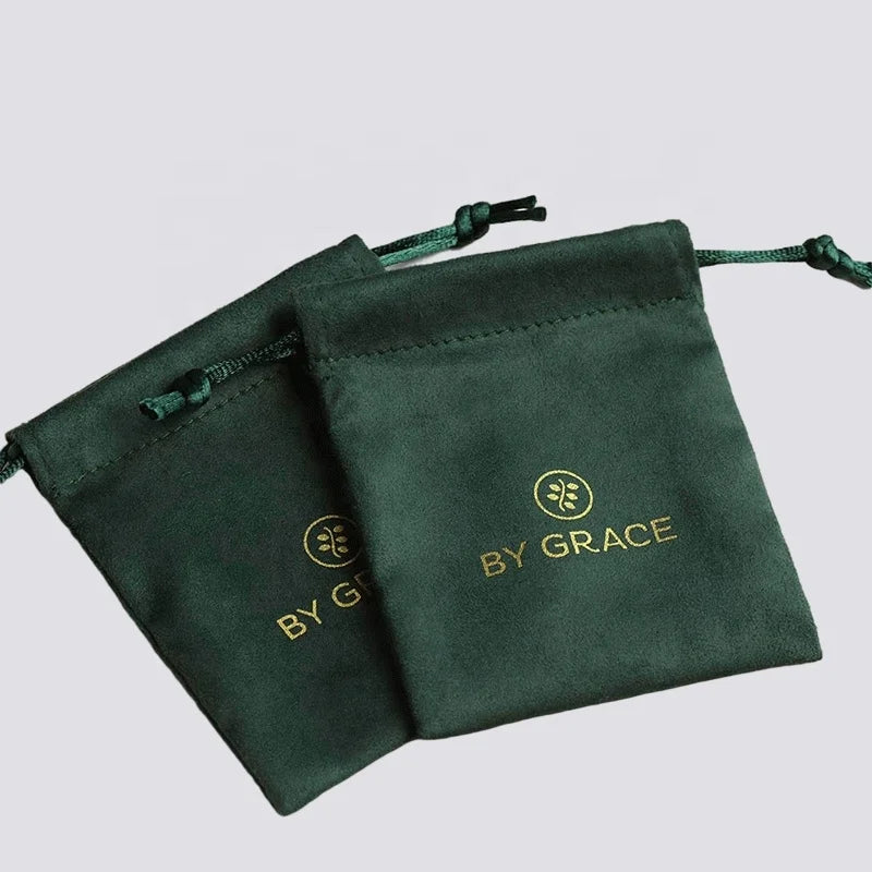 Handheld Velvet Cloth Storage Bag Cosmetic Organizer Bags Gift Jewelry Pouch  Suede Packaging Pouches