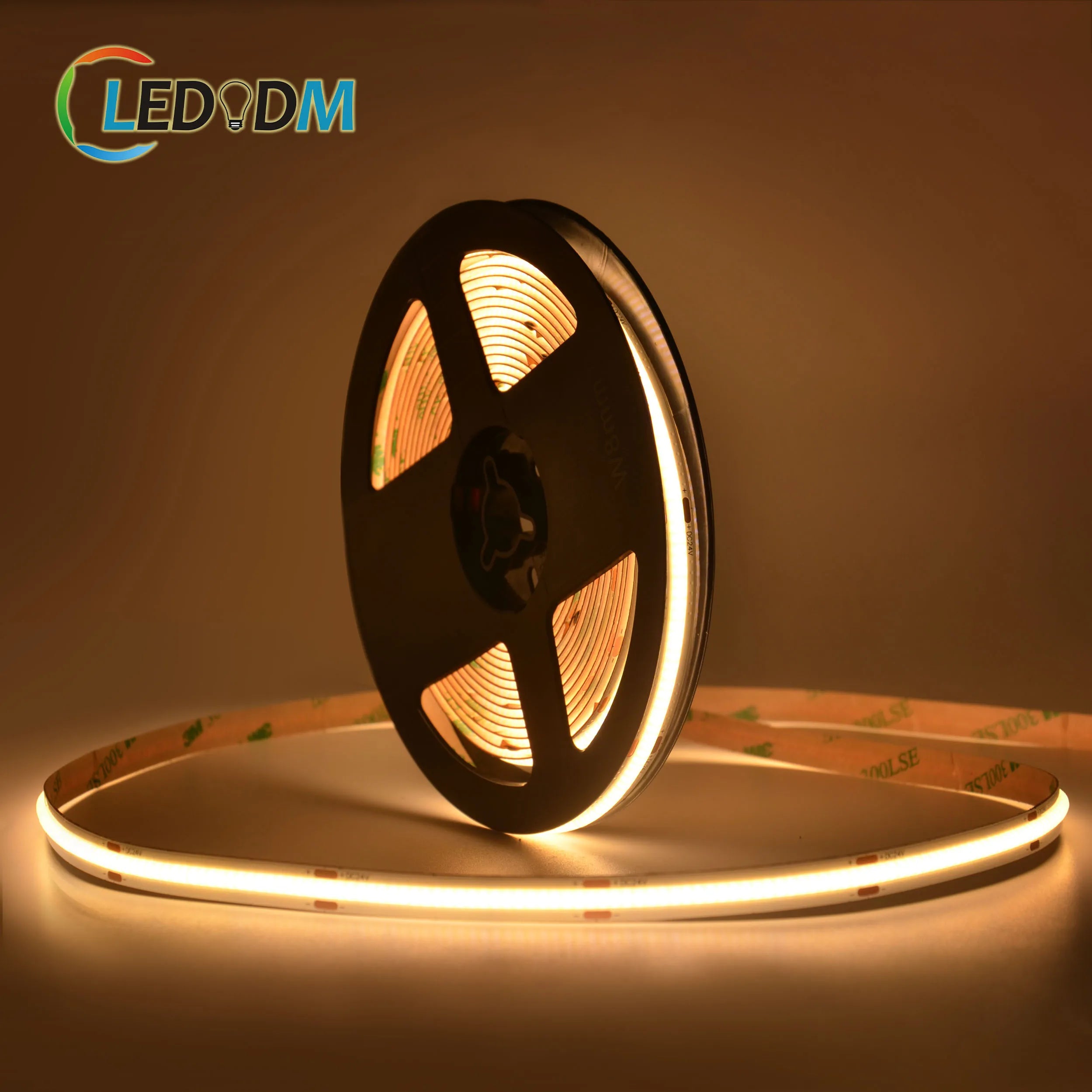 Wholesale Cob Led Strip 12V 24V Low Voltage 320chips/m 8mm 10w 2 Yrs Warranty Flexible Cob Led Strip Light
