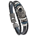 Wholesale Punk Rock Eagle Cuff Bracelet Fashion Jewelry for Men and Women Leather Bracelet
