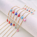 HOVANCI Palm Eye Anklets for Women 18K Gold Filled Jewelry Stainless Steel No Fade Evils Eye Anklet