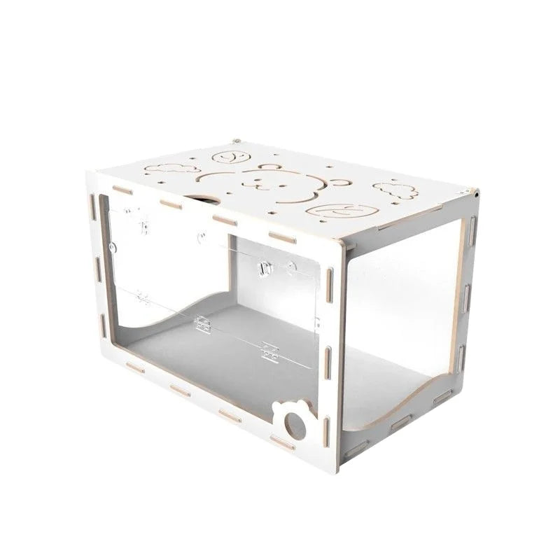 Newest Customizable Eco-friendly Odorless Breathable Hamster Acrylic Cage