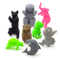 Creative Animal Cat Dog Heart Strawberry Umbrella Human Bag Poop Shape Cute Silicone Tea Strainer Infuser