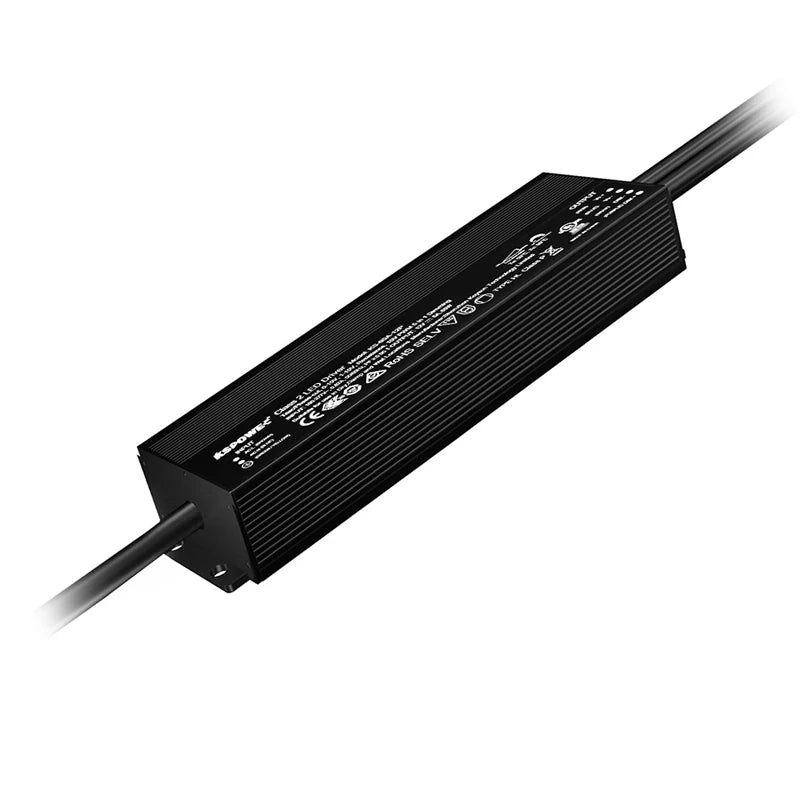 Electron Waterproof IP65/IP67 Aluminum Case 12V 180W PWM Dimmable Flicker-Free LED Driver with 5-in-1 Dimming 5-Year Warranty