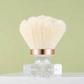 V-P-4r Luxury Design Big Makeup Brushes Custom logo Vegan Portable Cute clear Crystal Travel Diamond Powder Brushes