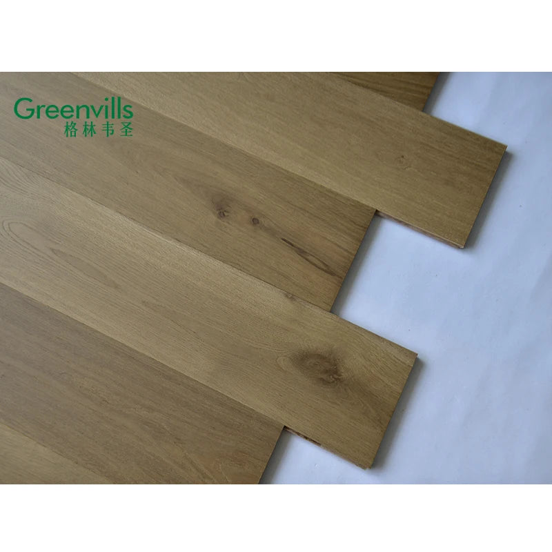 Hot 15MM Thickness Engineered White Oak Wood Flooring Factory Wholesales Ivy Color Wood Floor