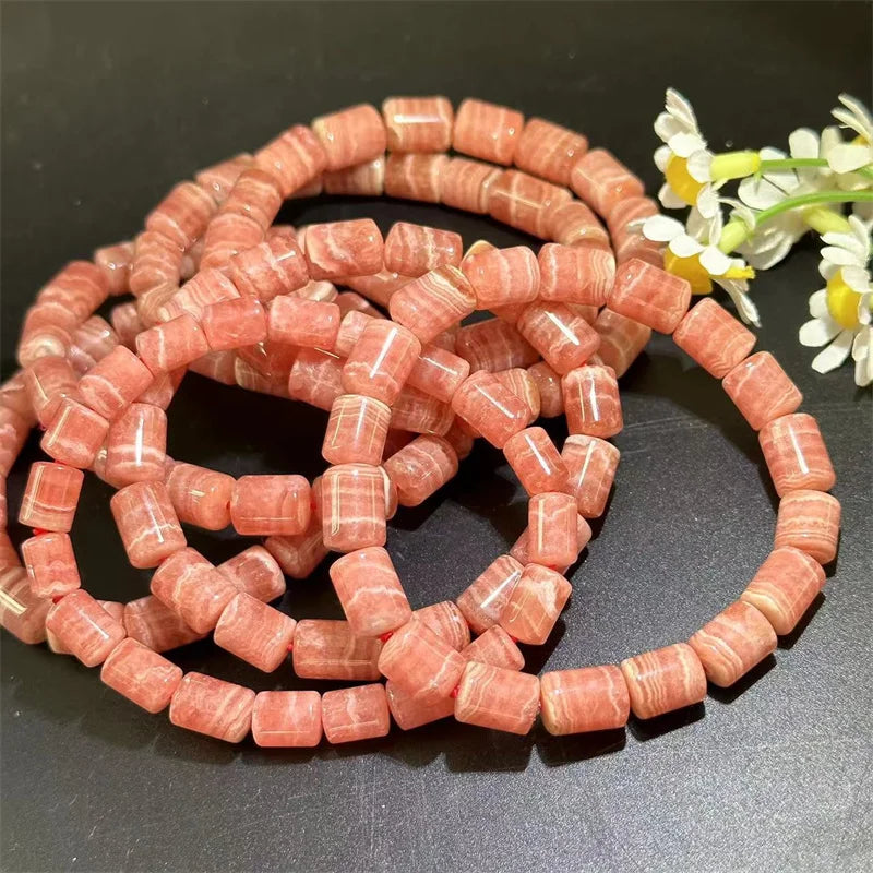 Wholesale Natural Crystal Bracelet  Rhodocrosite Bracelet for  Jewelry