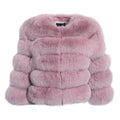 Luxury Custom Size Warm Thick Fur Outwear Fluffy Women Real Fox Fur Coat