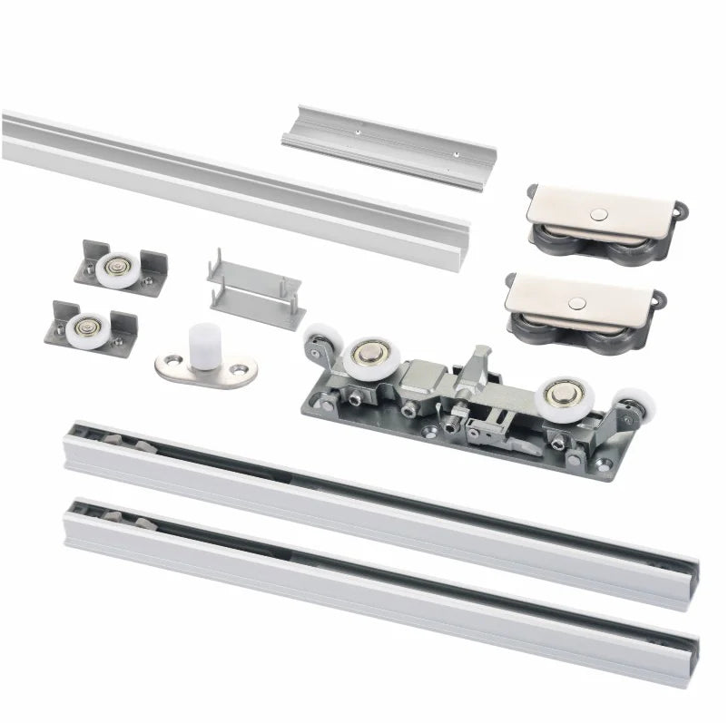 Factory Price Modern Magic Sliding Door Series Apartment Use Hidden Track Function Ghost Door Rollers