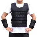 SP Adjustable Oxford Fabric Weighted Vest for Strength Training-Durable 20kg Capacity MegaBDM