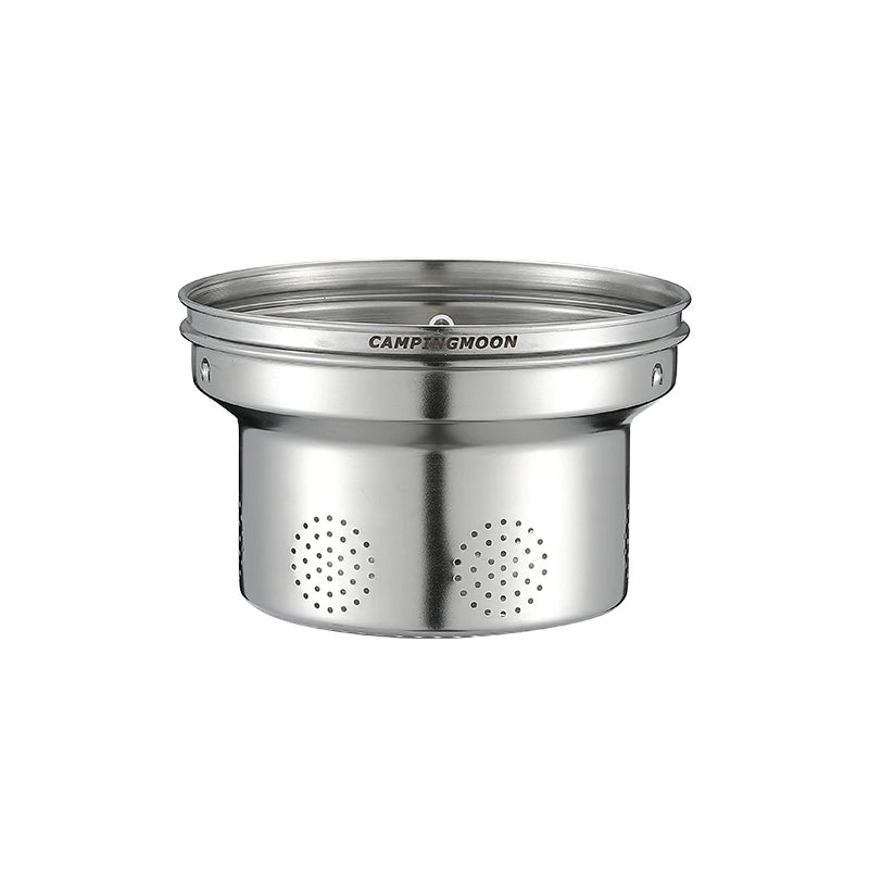 Campingmoon Camping Water Kettle Tea Infuser Outdoor Cooking Stainless Steel Tea Filter