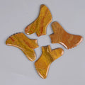 DIY Wholesale Jade Gausha Tools Face Massage Jade Butterfly Gua Sha Mookaite Stone Guasha Board