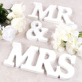 Wedding Table Decorations Mr & Mrs Wooden Letter Sign Large for Decoration Home Desktop Ornaments Anniversary