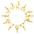 Zodiac Sign Pendant Charms Jewelry Stainless Steel 12 Zodiac Sign Charms for Jewelry Making