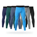 Men's Lightweight Compression Pants Quick Drying Breathable Stretch Sports Leggings Gym Training Athletic Wear