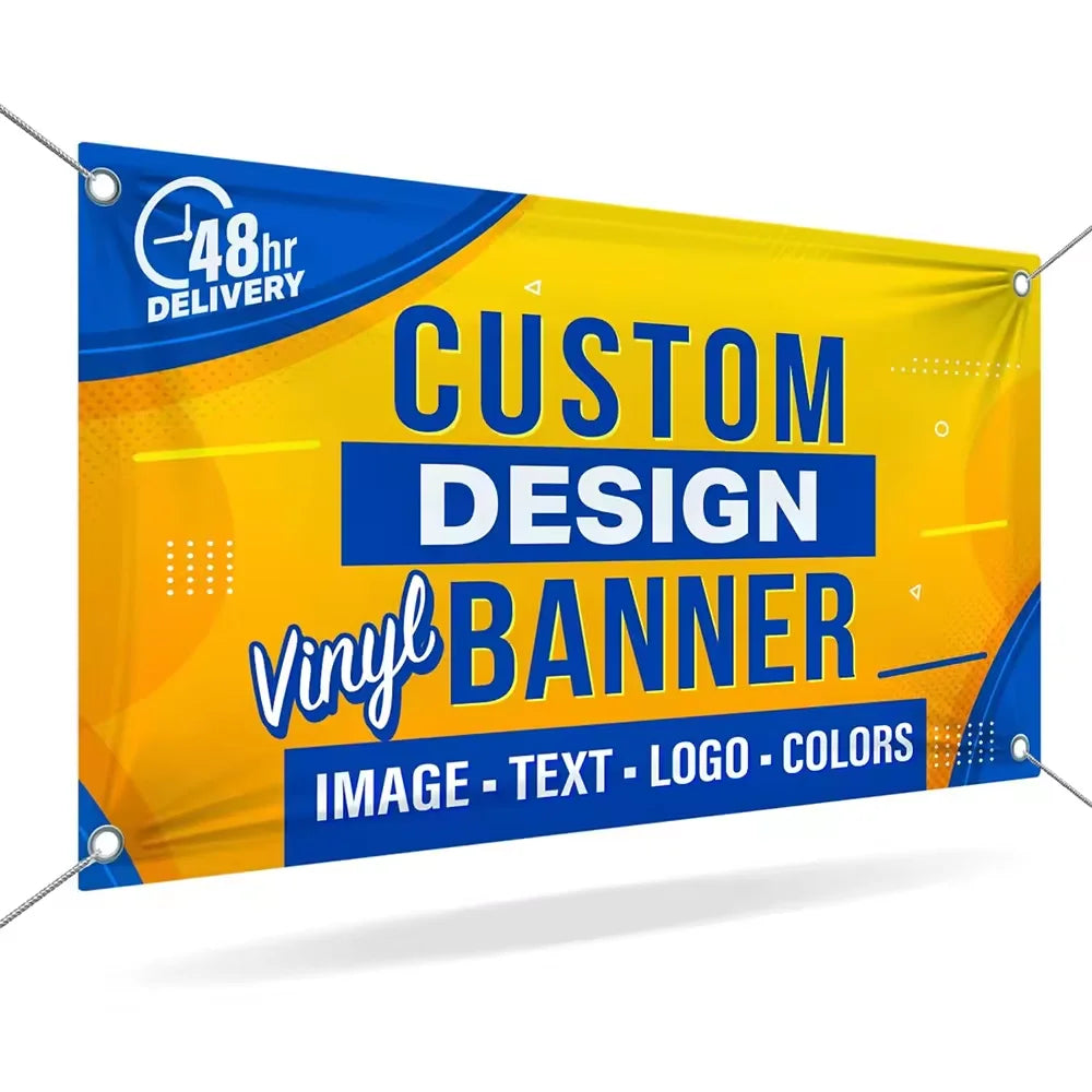 PVC Banner with Grommets | Weatherproof & Easy to Hang