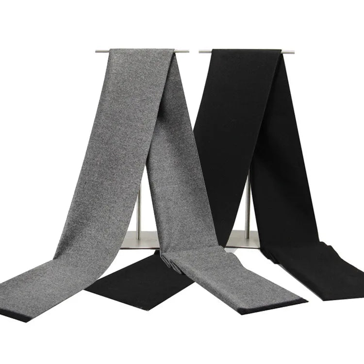 Autumn Winter Quality Scarf for Men Thick Warm  Business Shawl Classic Long Wrap Casual Style Fashionable for Boys