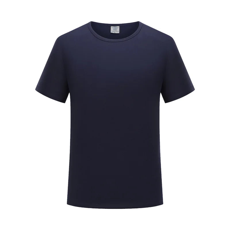 Round Collar Cheap 180gsm Modal T Shirts Casual Plain Blank Pure Color Men's T-shirt Custom Logo Printed Men T Shirts
