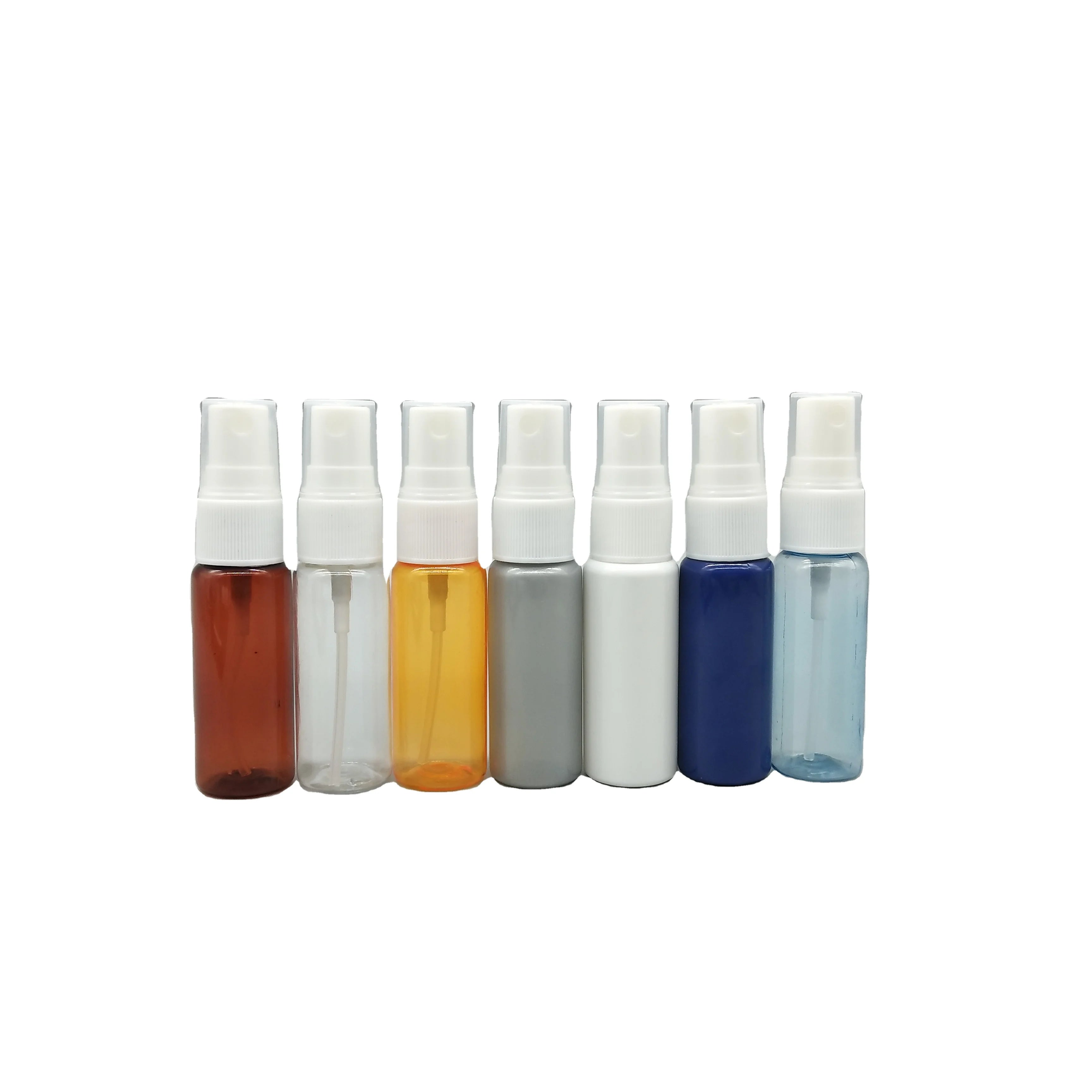 20ml PET Plastic Bottles Pump Sprayer for Skin Care Serum Shampoo Lotion Face Cream-Custom Color Printing Packaging (OEM/ODM)