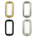 Condibe Interior Door Room Glass Door 8" Pull Handle Back to Back Towel bar