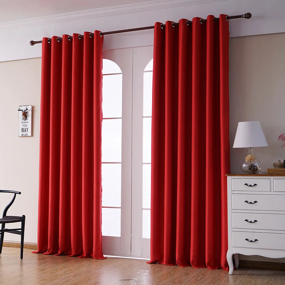 XinLan High Shading Customizable Elegant Design Window Curtains Home