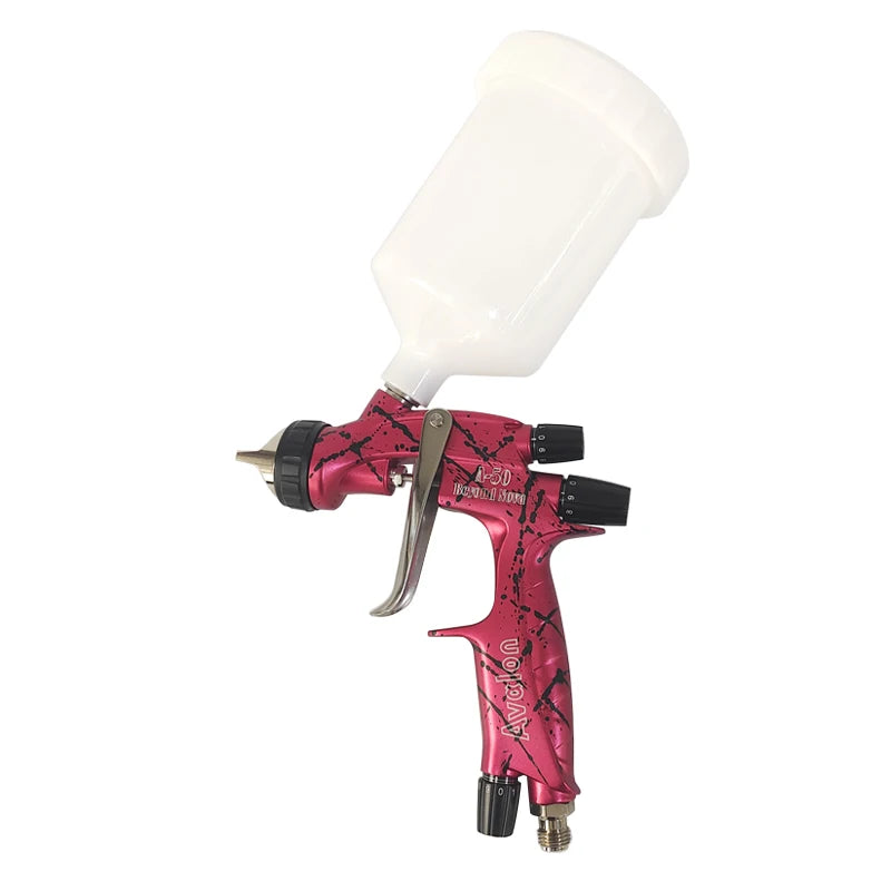 Taiwan AVALON A50 Automotive Paint Spray Gun Forged Gun Body Stainless Steel Needle 600ml Nozzle 1.4 mm Paint Spray Gun