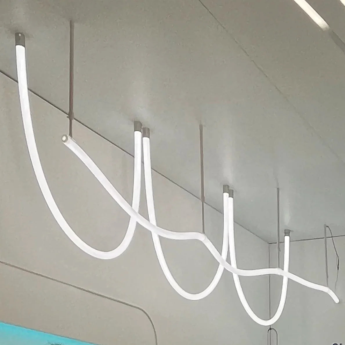 360 Degree Neon Rope Strip Round White Silicone Led Neon Strip Light Diameter 25mm 280leds/m Without Dark Area