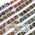 Luxury 3D Clear Crystal Nail Art Rhinestone Decoration DIY Flat Back Glass Diamonds for Nails