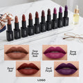 Makeup Your Own Brand Beauty Cosmetic OEM Creamy Lip Stick Private Label Matte Lipstick