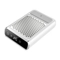 80w Double Nail Suction Nail Dust Collector Round Fan Professional Manicure Machine Tools Electric Nail Dust Collector
