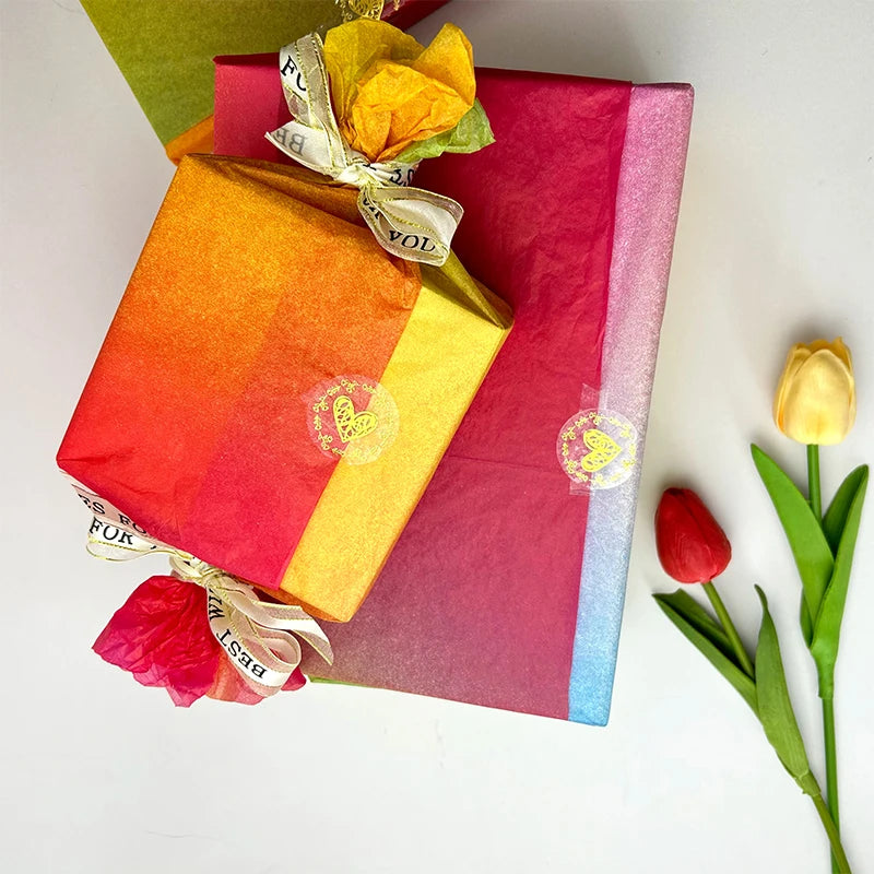 Custom Pattern Personalised Tissue Paper for Packaging Gift Wrapping for Clothing Shoes Flowers
