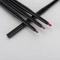 Wholesale Cosmetic Creamy Lip Liner Private Label Long Lasting Waterproof Pencil Brown Rotating Lip Liner