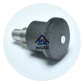 Mini Index Plunger Rest Stainless Steel Pin Body Black Plastic Head M16 Knob Indexing Plunger