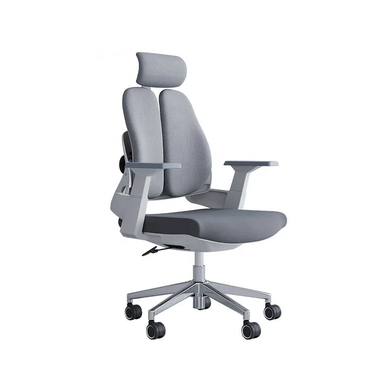 Ergoseat Modern New Design Ergonomic Luxury High Back Staff Chair Office Manager Double Back for Back Pain
