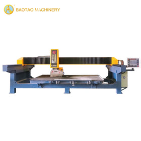 Kitchen Countertop Granit and Marble Slab Sink Hole Cutting Intelligent 3Axis CNC Stone Cutting Bridge Saw Machine