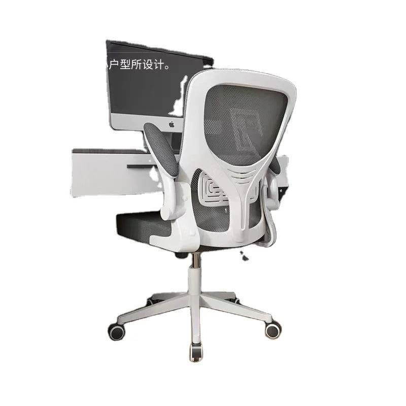 Comfortable Cheap Folding Swivel Home Visitor Modern Mesh Office Chair Furniture Wheels Wholesale Waiting for Sale on Computer