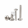 Flat Tail Cross Flat Mouth Round Head Self-tapping Screw PB1.4-PB3.5 Specifications