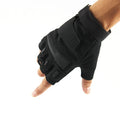 Wholesale Touch Screen Tactical Outdoor Mitts Microfiber Like PU Leather Mitts
