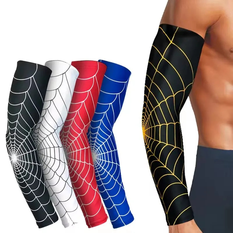 High Quality Neoprene Compression Arm Sleeves with Elbow Support and Protection for Tennis & Outdoor Sports