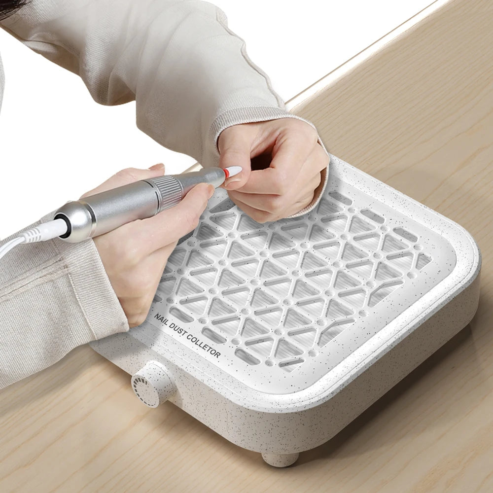 Professional Nail Dust Collector Unparalleled Cleanliness Protection Tool for Home Nails Drill Gel Made of Durable Plastic