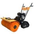 Small Snow Thrower Hand Walk-Behind Hydraulic Snowplow Machine Snow Sweeper MegaBDM