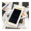 Wholesale Classic Eye Lash Extension Vendor J B C CC D DD L Curl Matte Black Eyelash Extensions With Custom Logo