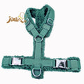 Custom New Design Luxury Fashion Sport Adjustable Breakaway Nylon Polyester Dog Harness Set for Dogs Outdoors