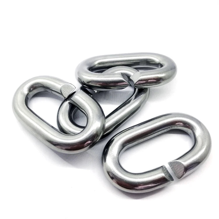 304 Stainless Steel Marine Hardware C-Ring Chain Link Hook