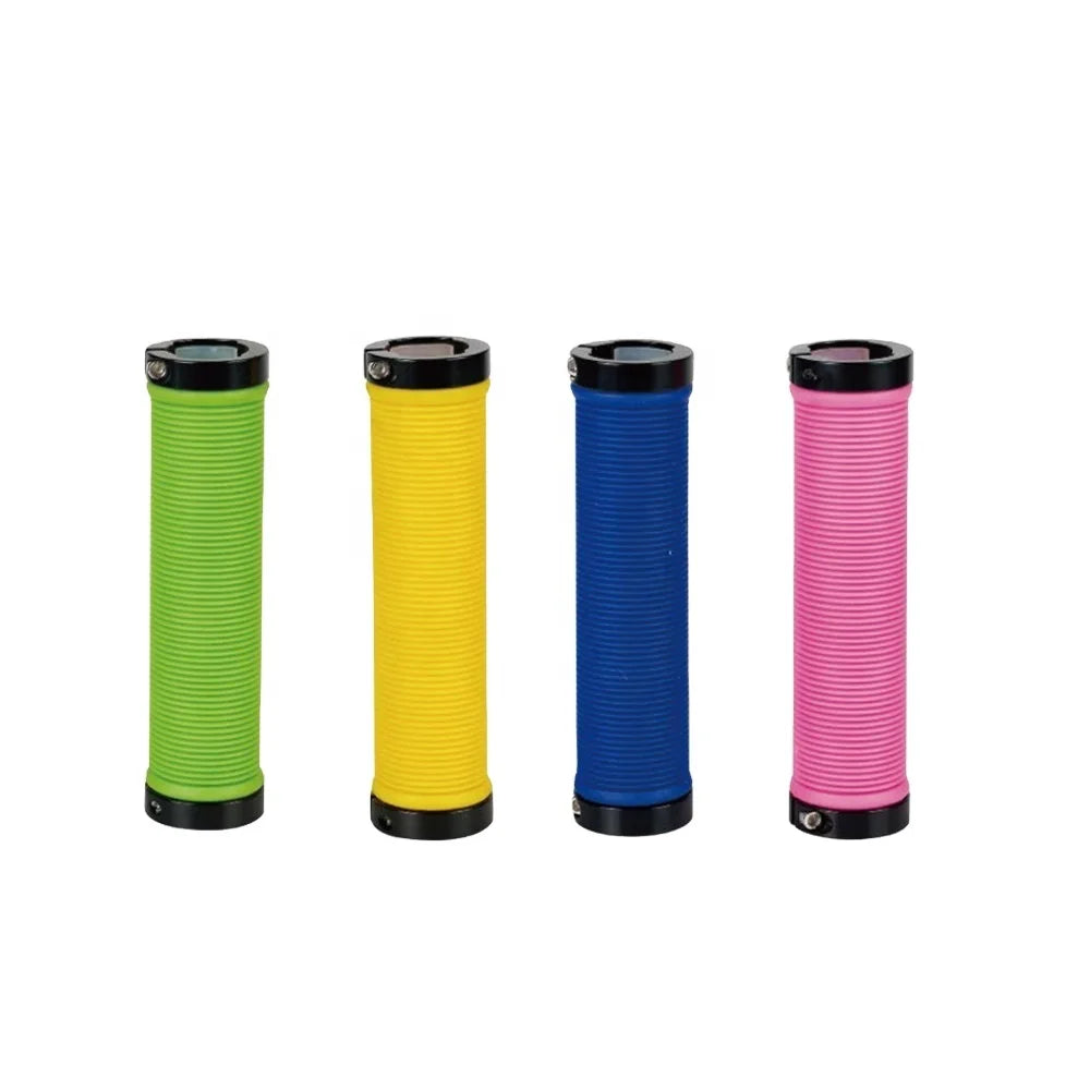 R2 HUALONG New High Quality Rubber Bicycle Grips Two Sides Lock on Grips HL-G201