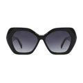 Fashion Women Big Frame Acetate Private Label Designer Polarisedr Private Label Sunglasses