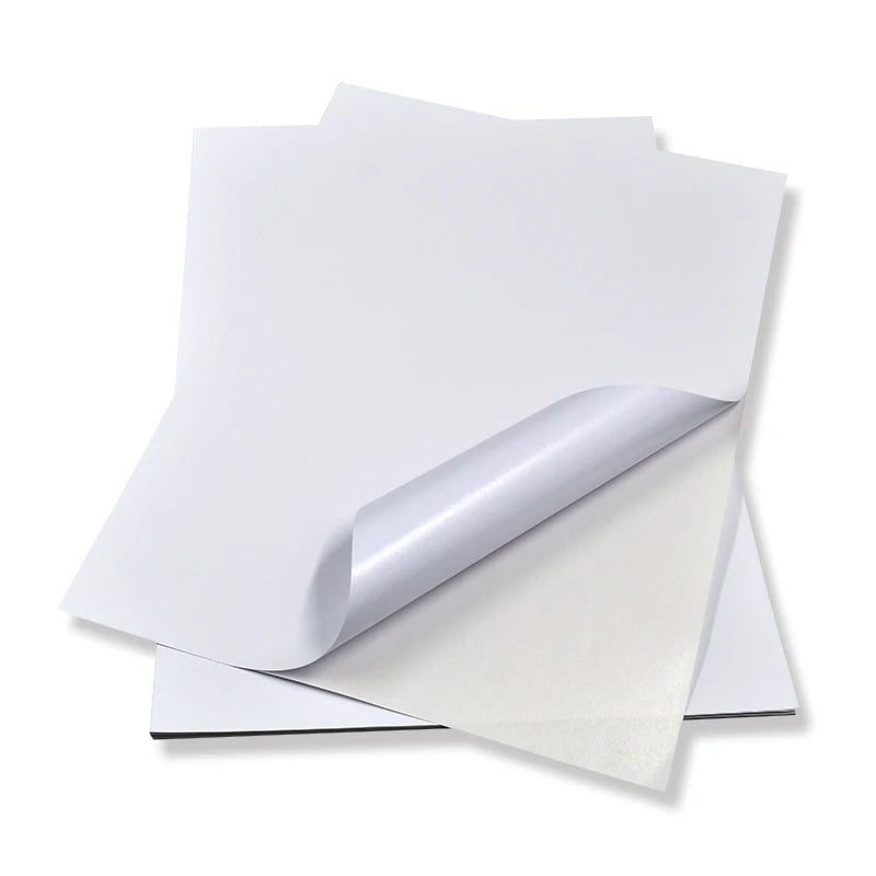 Best Seller 11 Glossy White Photo Paper Stickers 20 Sheets 8.5 Waterproof Shanghai DIY Decal Paper Adhesive Packaging Labels