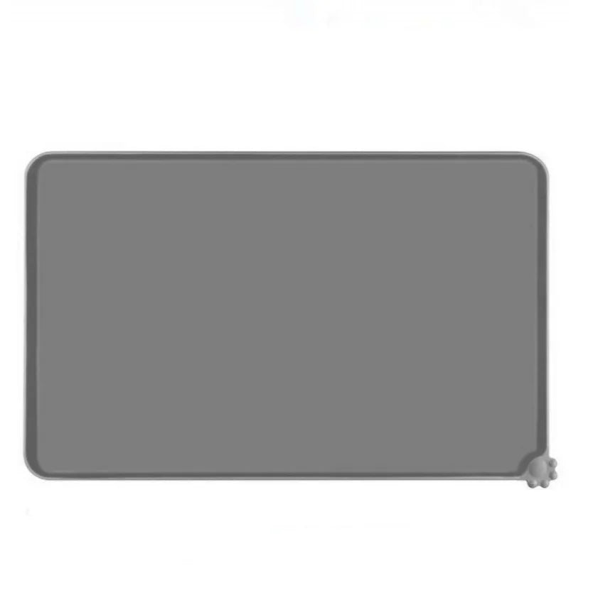 Pet  Waterproof Dog Food Silicone Pet Feeding Mat Dog Dish Bowl Table Mat for Cat and Dog Feeding